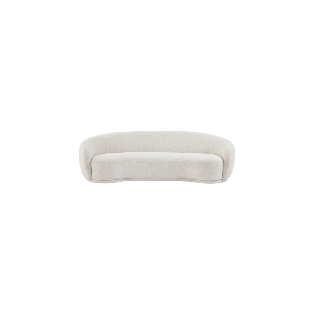 Hyde Cream Boucle Fabric Sofa