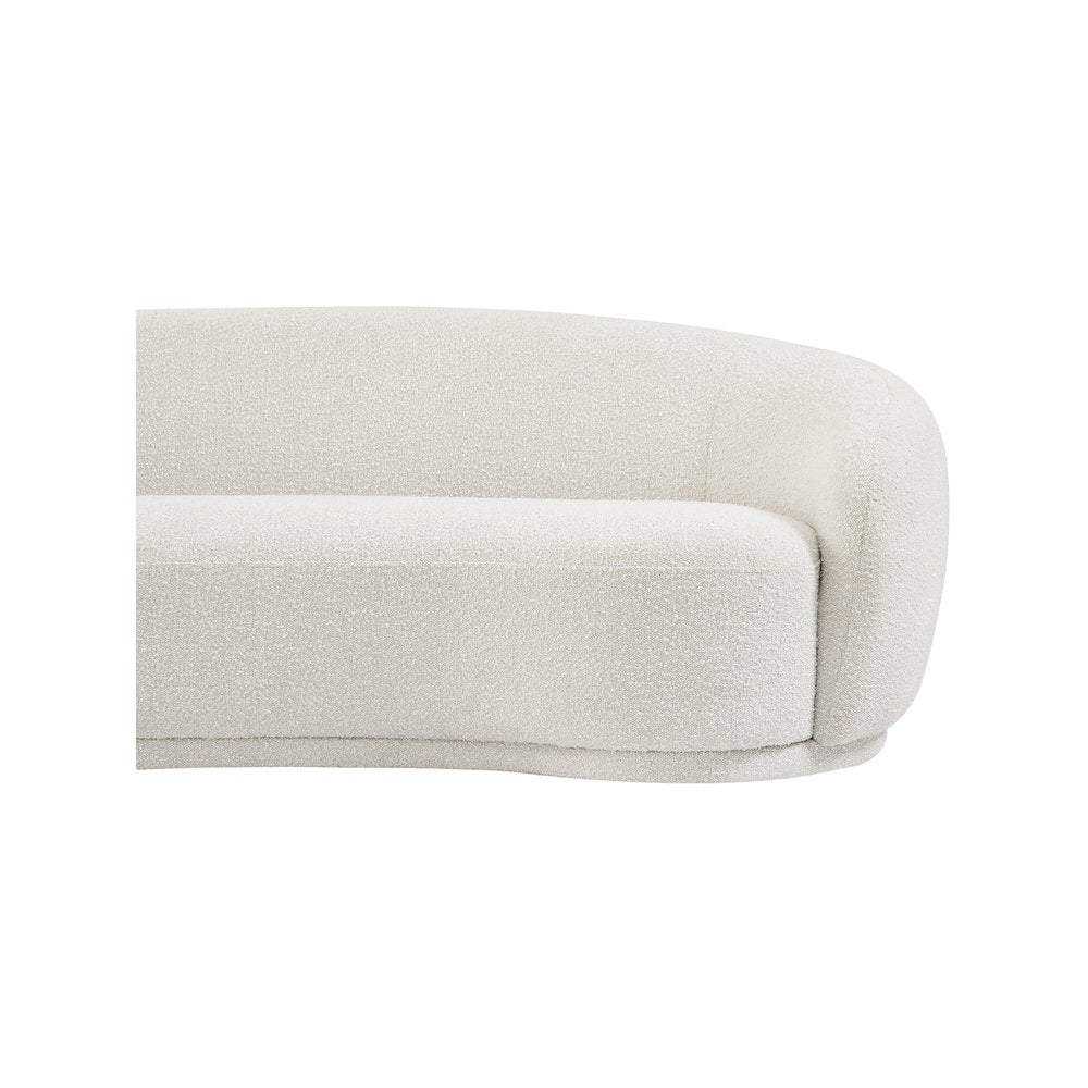 Hyde Cream Boucle Fabric Sofa