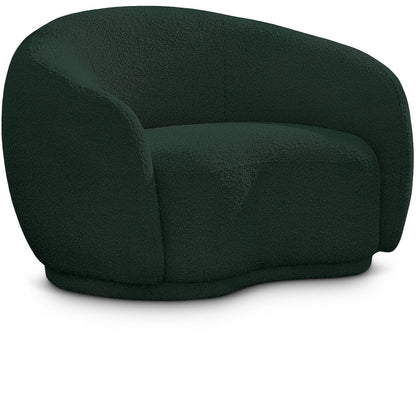 Hyde Green Boucle Fabric Chair