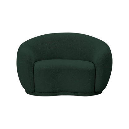 Hyde Green Boucle Fabric Chair
