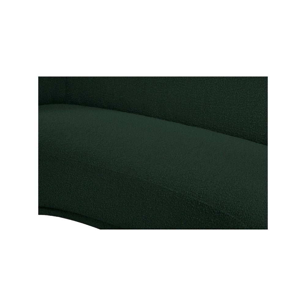 Hyde Green Boucle Fabric Sofa