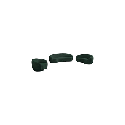 Hyde Green Boucle Fabric Sofa