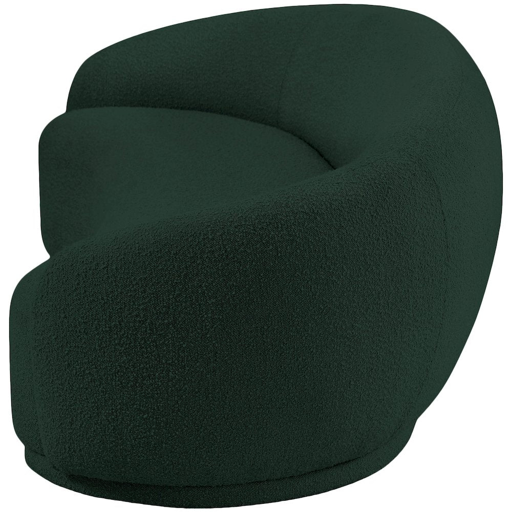 Hyde Green Boucle Fabric Sofa