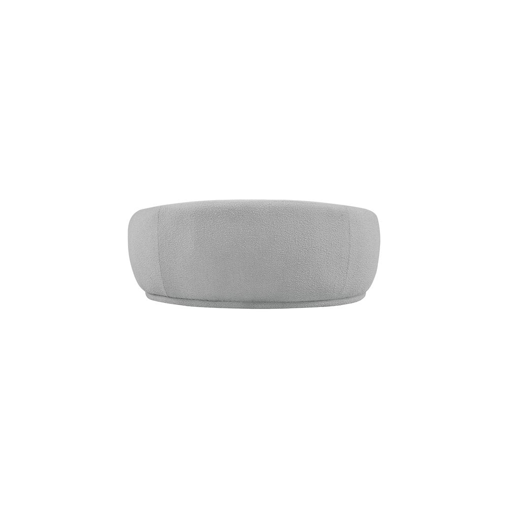 Hyde Grey Boucle Fabric Loveseat