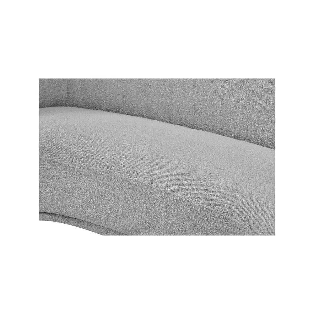 Hyde Grey Boucle Fabric Sofa