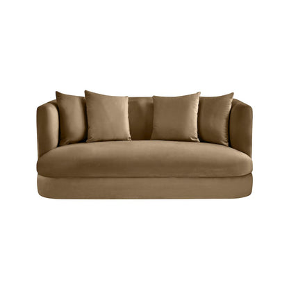 Alder Beige Velvet Loveseat