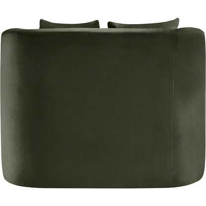 Alder Green Velvet Chair