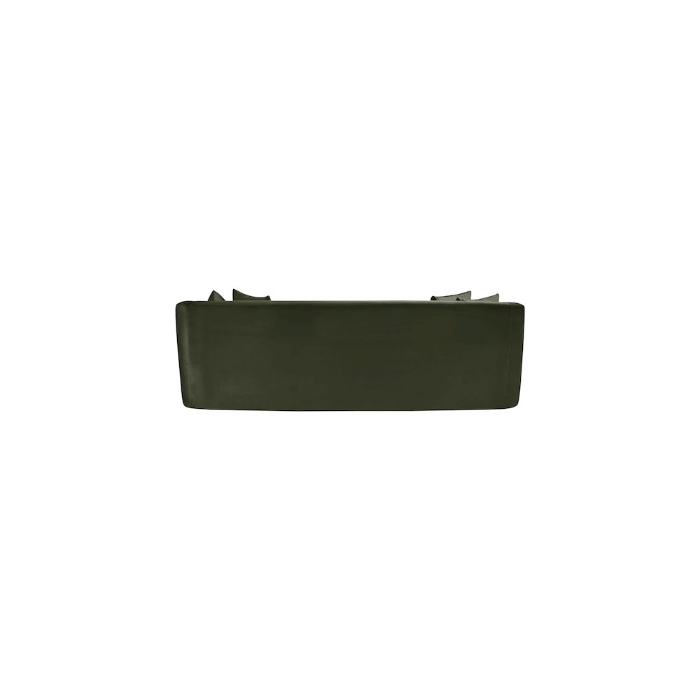 Alder Green Velvet Sofa