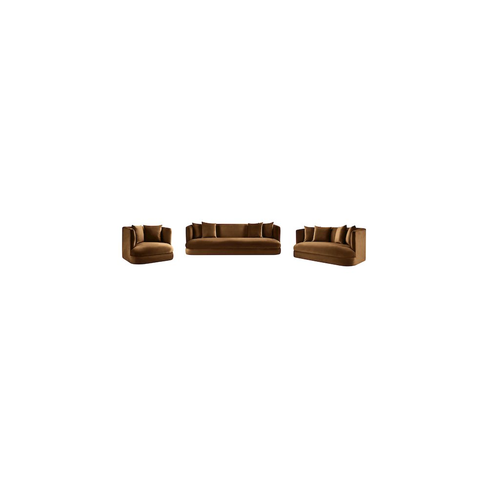 Alder Saddle Velvet Chair