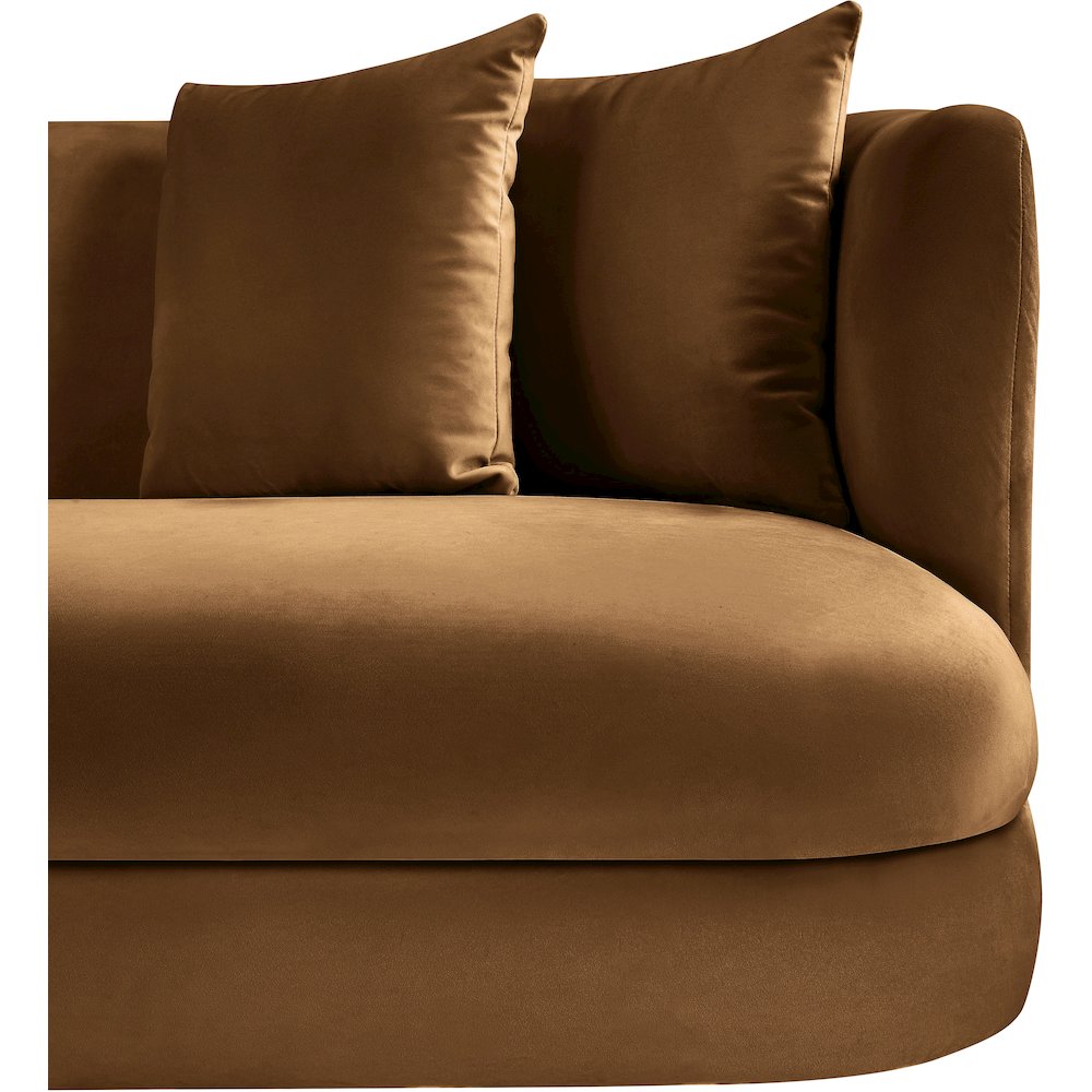 Alder Saddle Velvet Chair