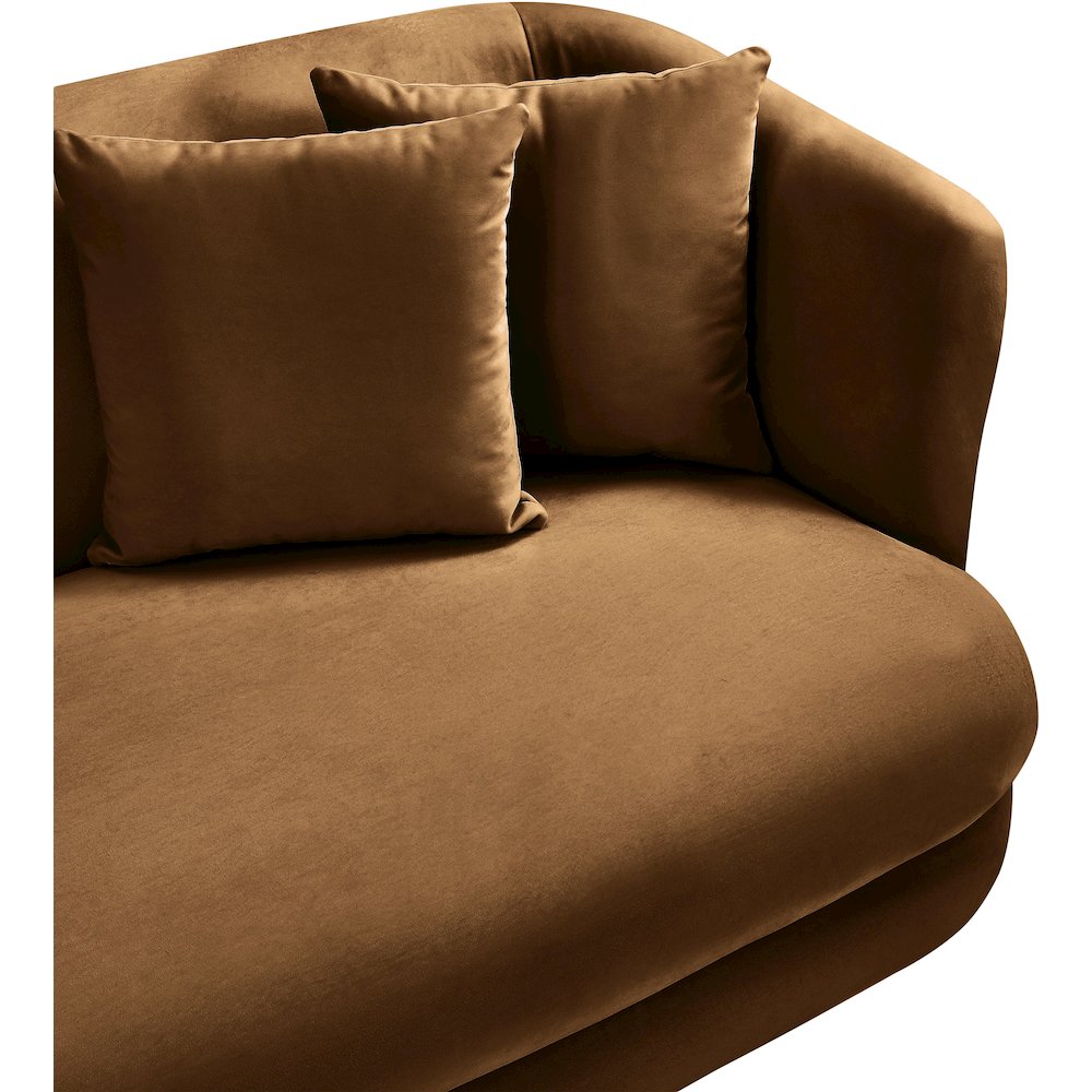 Alder Saddle Velvet Chair