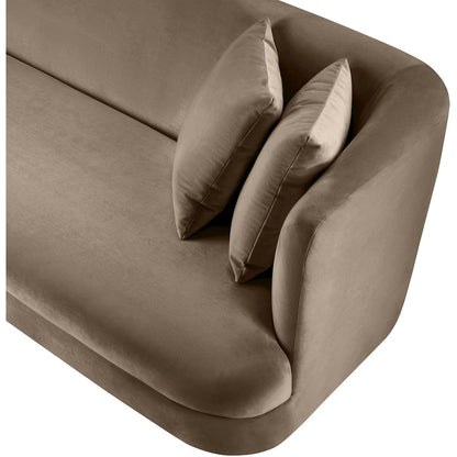 Alder Taupe Velvet Chair