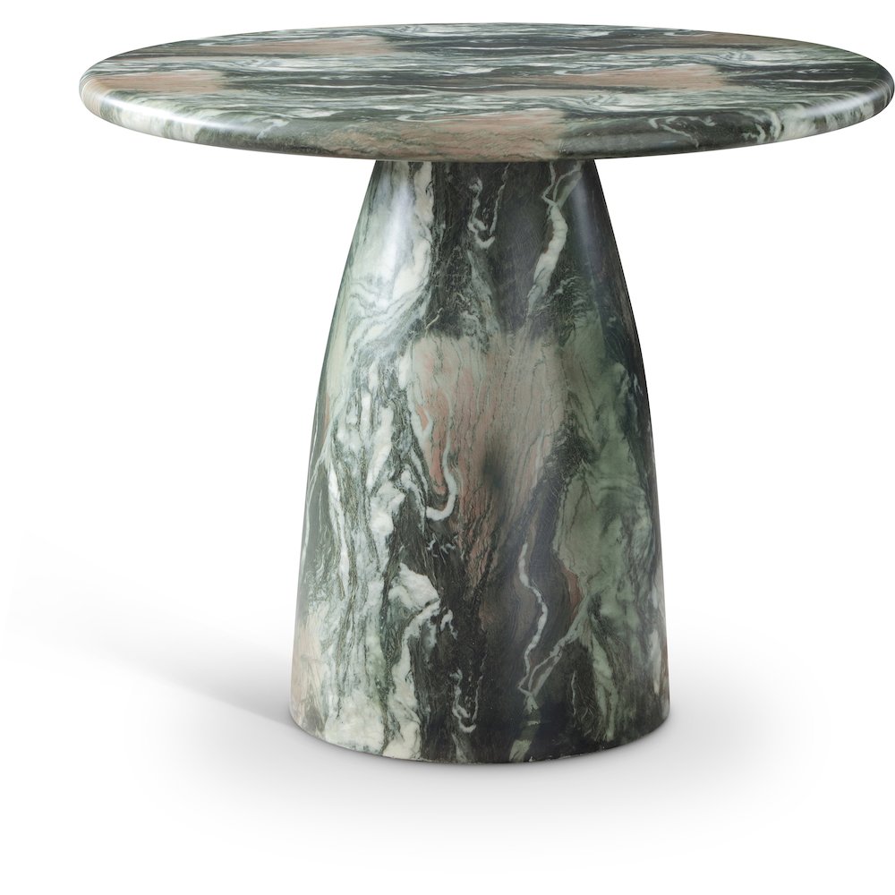 Cosenza Green 36" Marble Finish Concrete Dining Table
