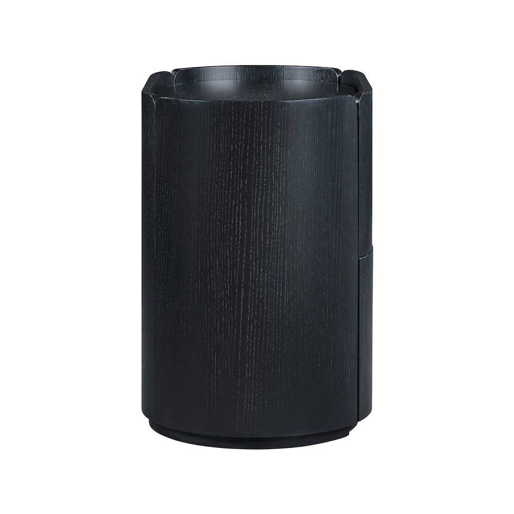 Everett Black Night Stand
