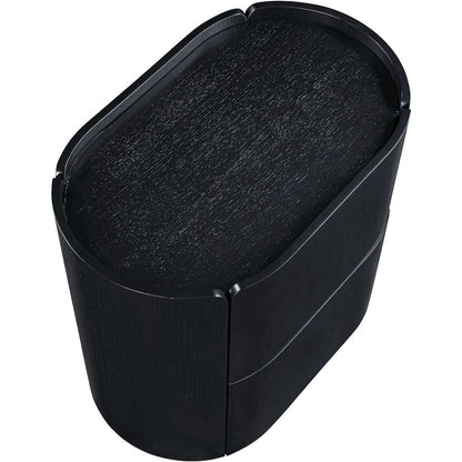 Everett Black Night Stand