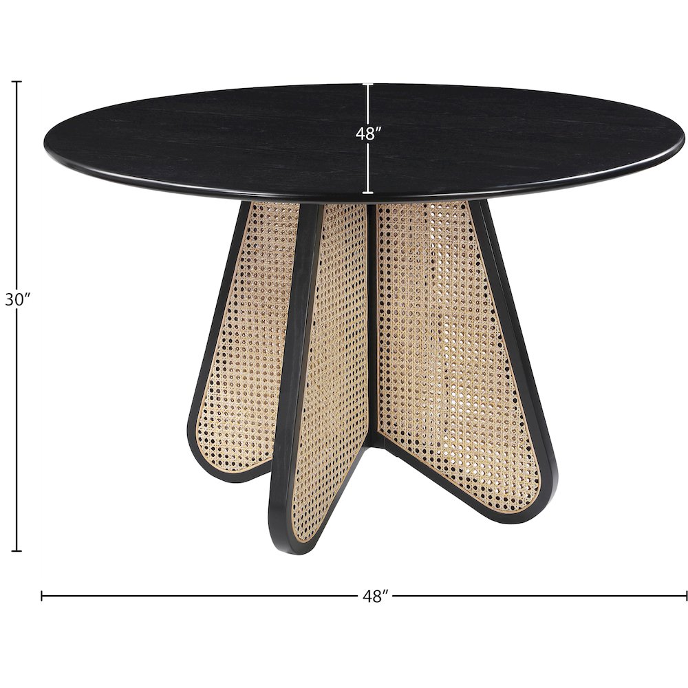 Butterfly Black Dining Table