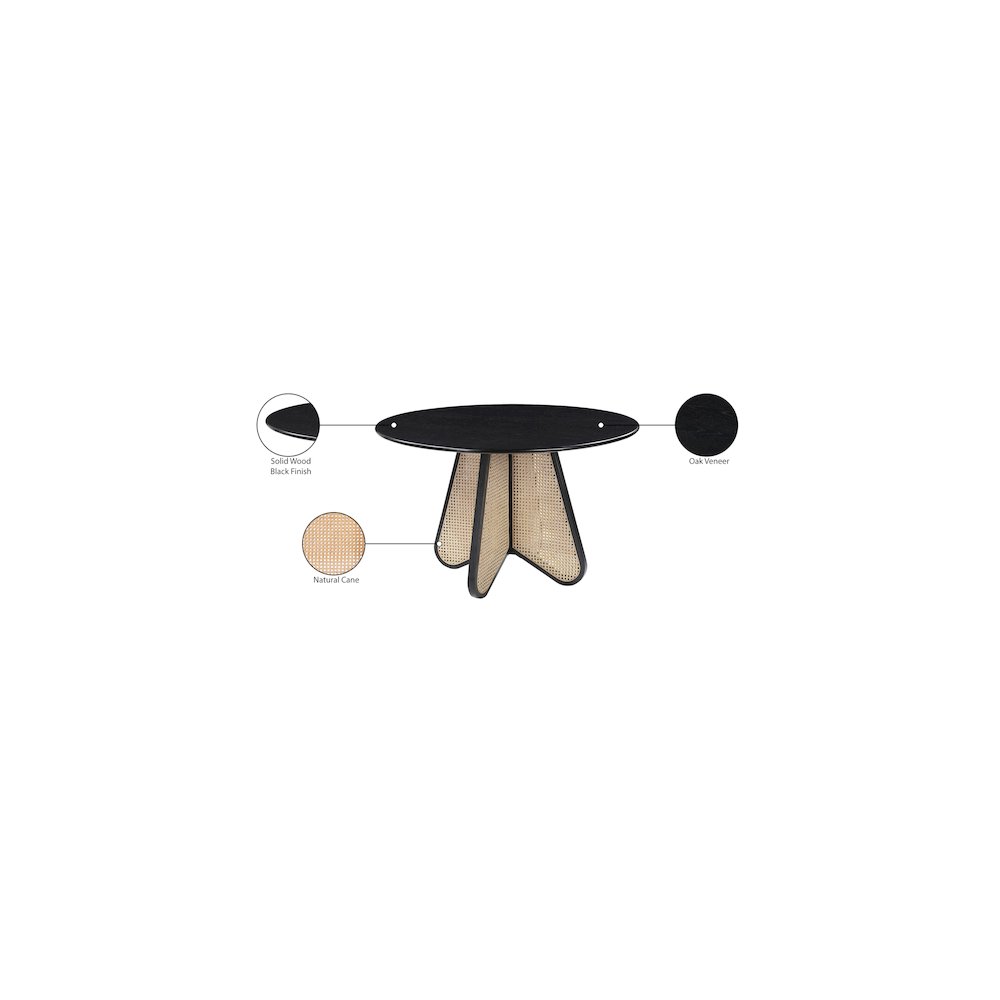 Butterfly Black Dining Table