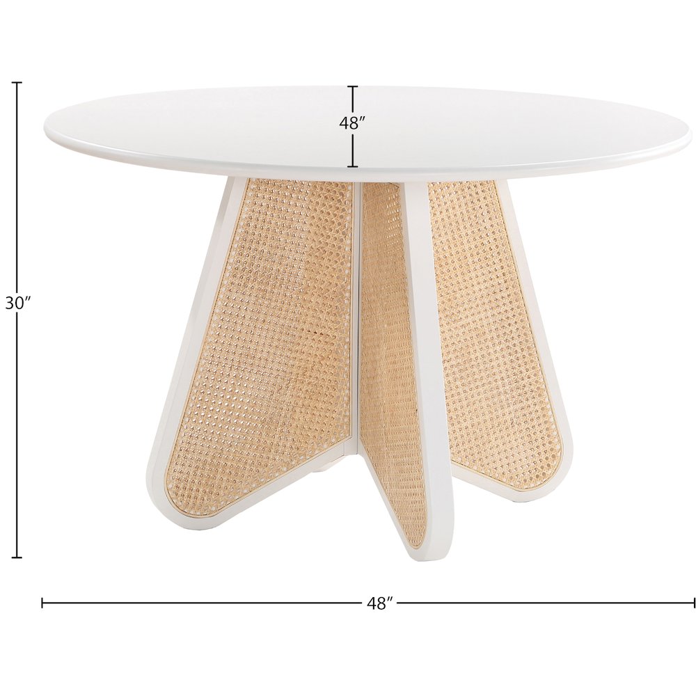 Butterfly White Dining Table