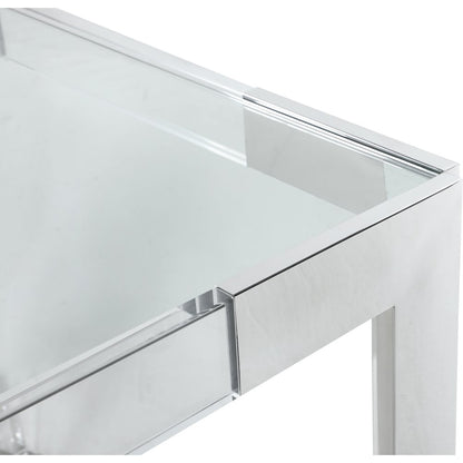 Casper Rich Chrome Dining Table