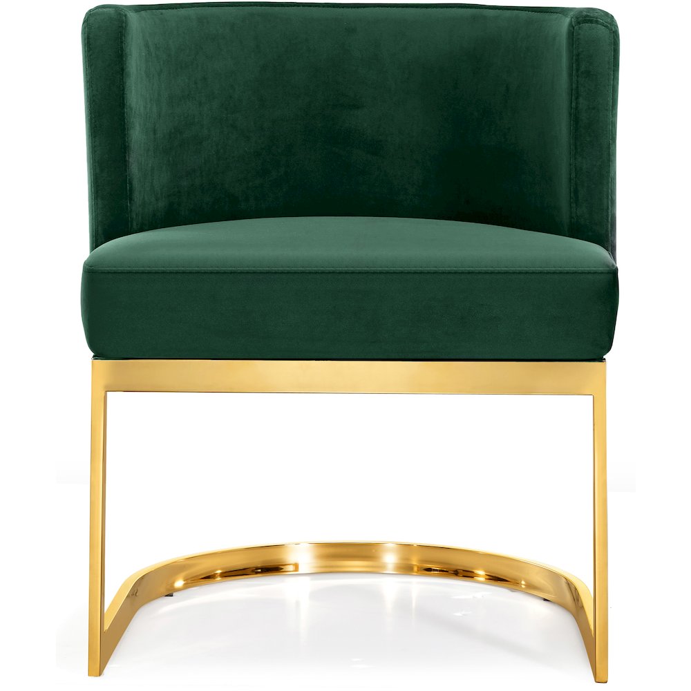 Gianna Green Velvet Dining Chair