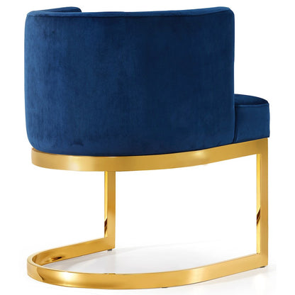 Gianna Navy Velvet Dining Chair