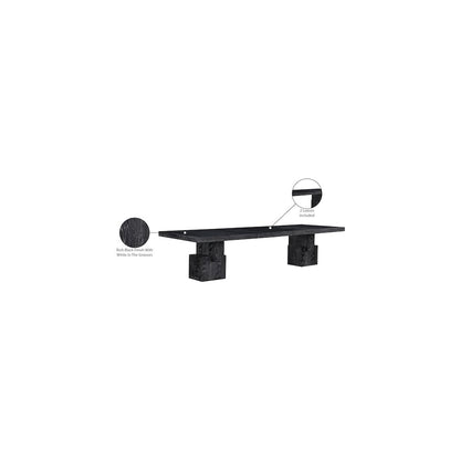 Anzio Black Dining Table