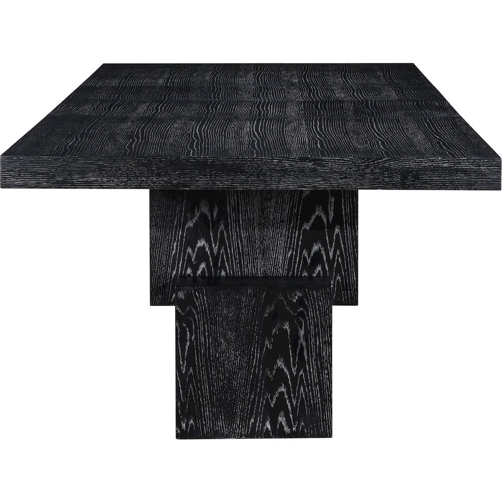 Anzio Black Dining Table