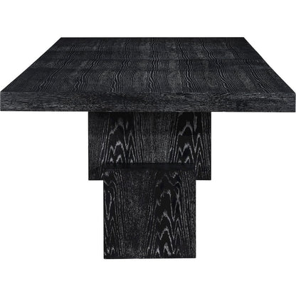 Anzio Black Dining Table
