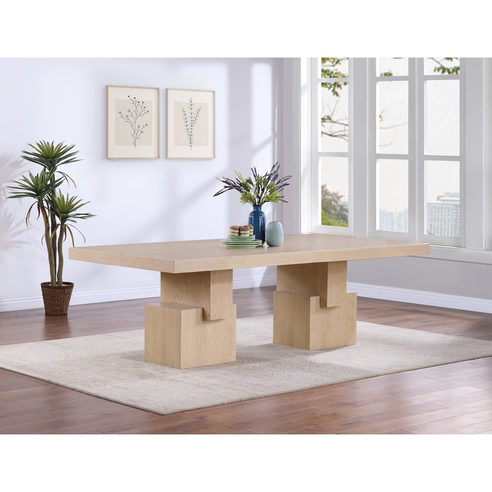 Anzio Oak Dining Table