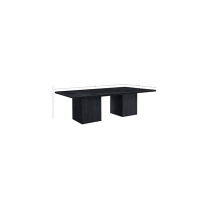Belinda Black Modular Dining Table