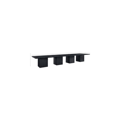 Belinda Black Modular Dining Table