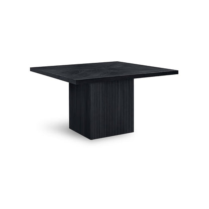 Belinda Black Oak Veneer Dining Table