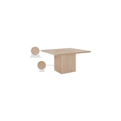 Belinda Natural Oak Veneer Dining Table