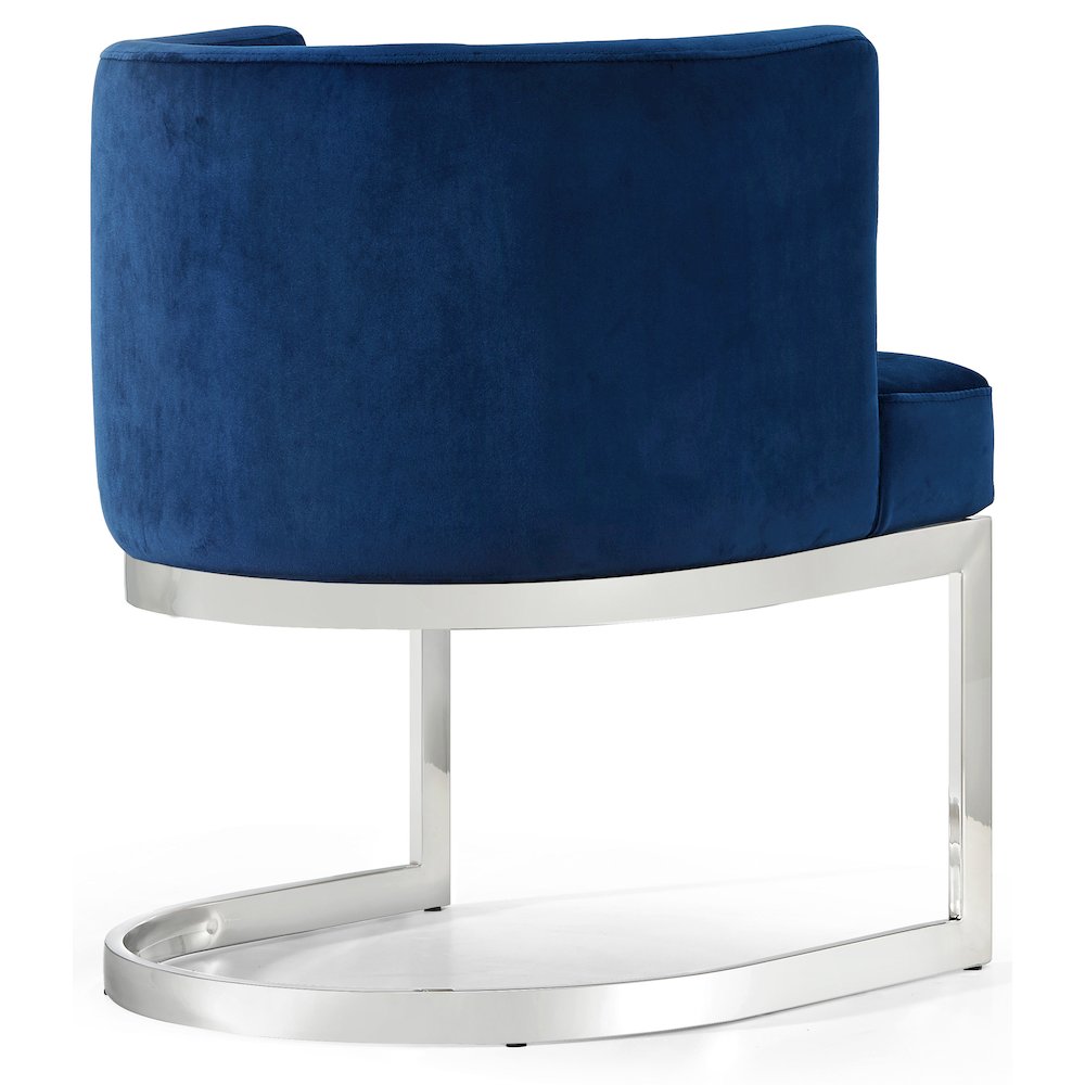 Gianna Navy Velvet Dining Chair