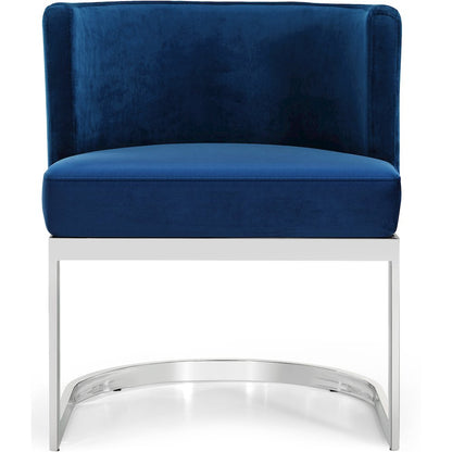Gianna Navy Velvet Dining Chair