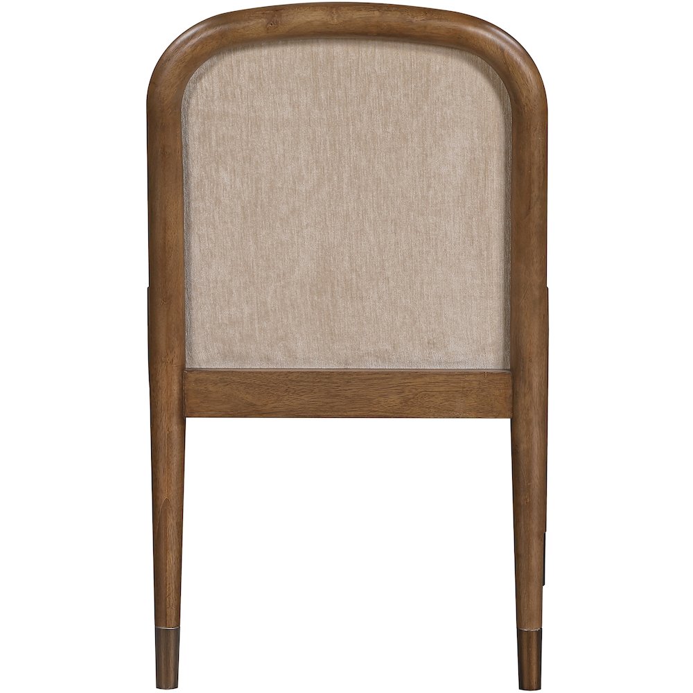 Cambria Beige Fabric Upholstered Dining Side Chair