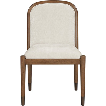 Cambria Cream Fabric Upholstered Dining Side Chair