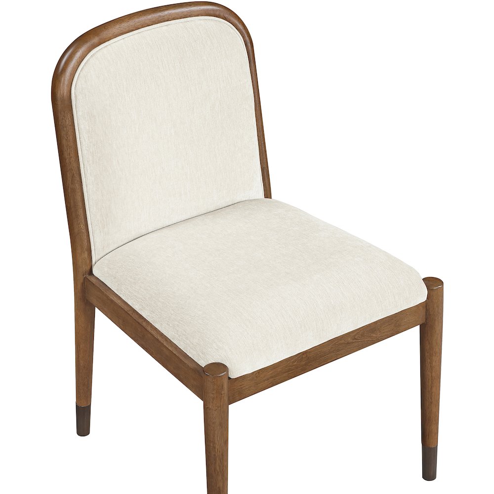Cambria Cream Fabric Upholstered Dining Side Chair