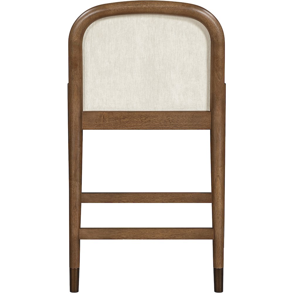 Cambria Cream Fabric Upholstered Counter Stool