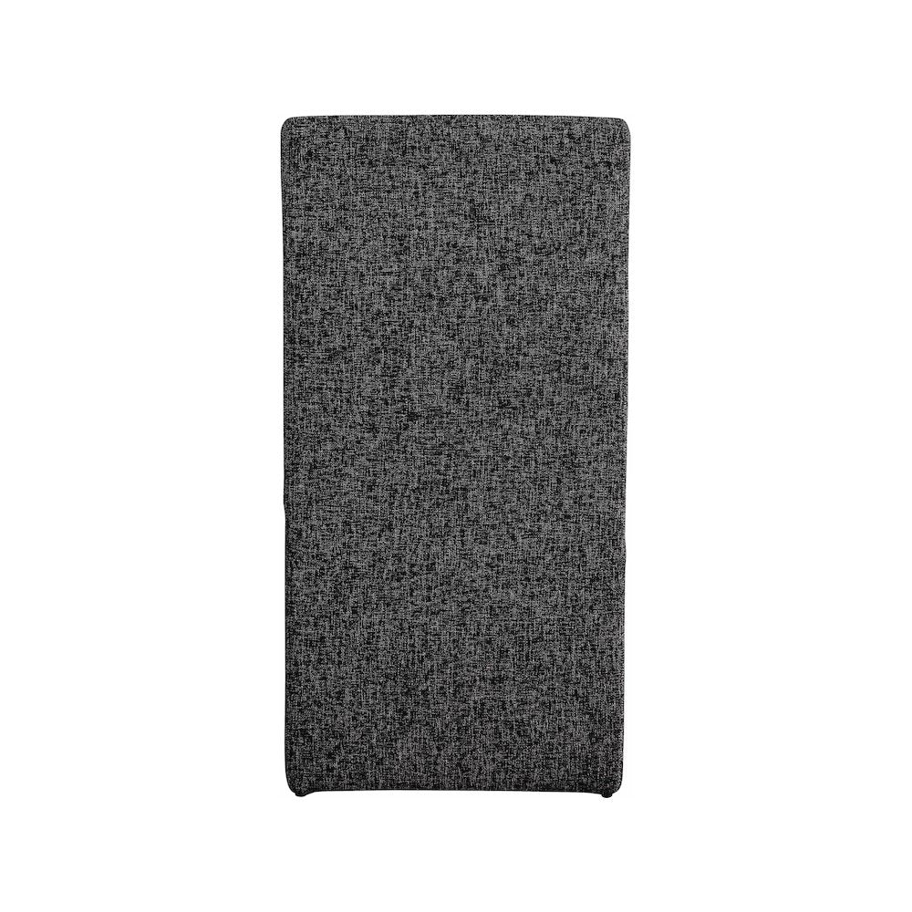 Benson Black Linen Textured Fabric Dining Chair, Set of 2