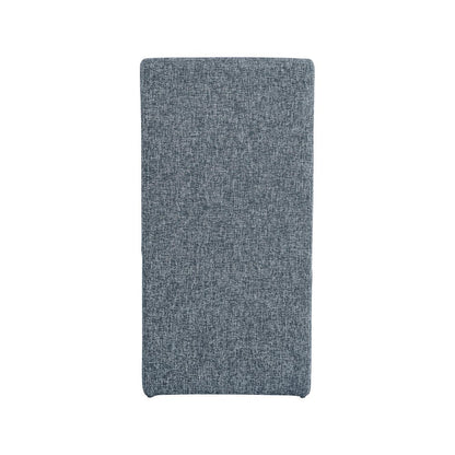 Benson Blue Linen Textured Fabric Dining Chair, Set of 2