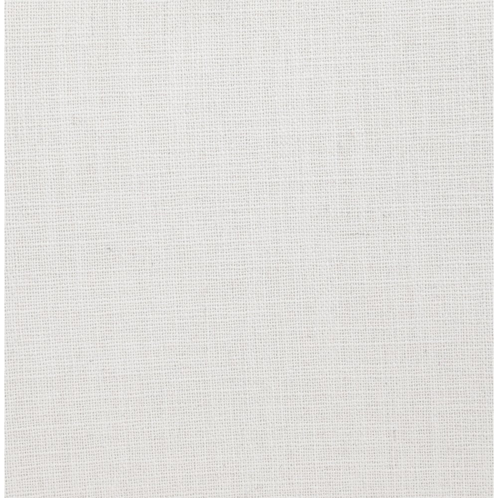 Benson Cream Linen Textured Fabric Dining Chair, Set of 2