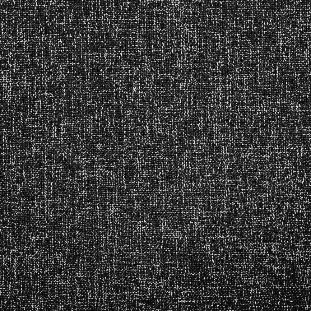 Gramercy Black Linen Textured Fabric Dining Chair, Set of 2