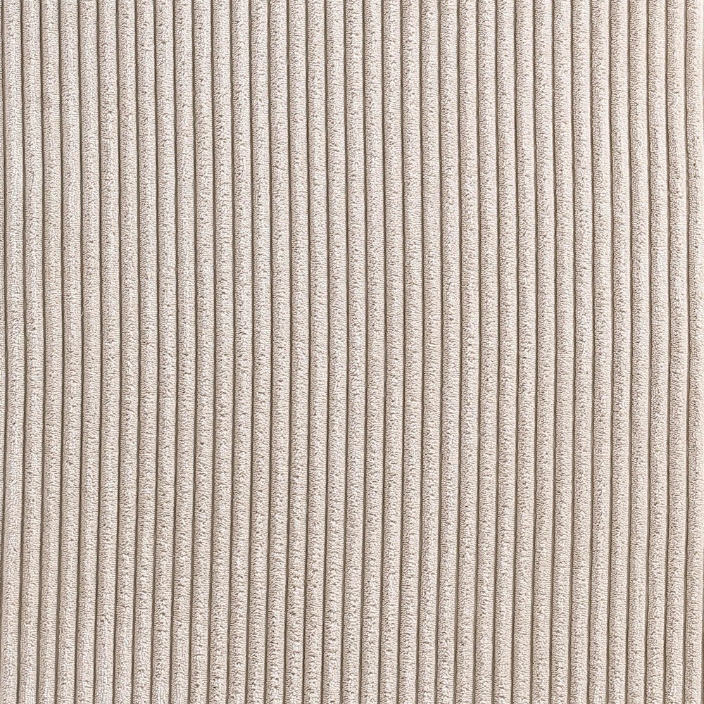 Benson Beige Microsuede Corduroy Fabric Dining Chair, Set of 2