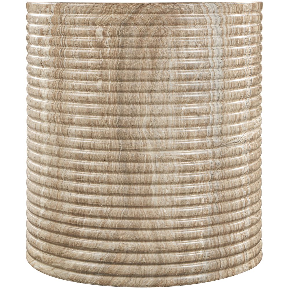Rapallo Beige Concrete Indoor/Outdoor End Table