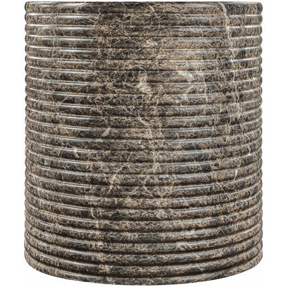 Rapallo Brown Concrete Indoor/Outdoor End Table