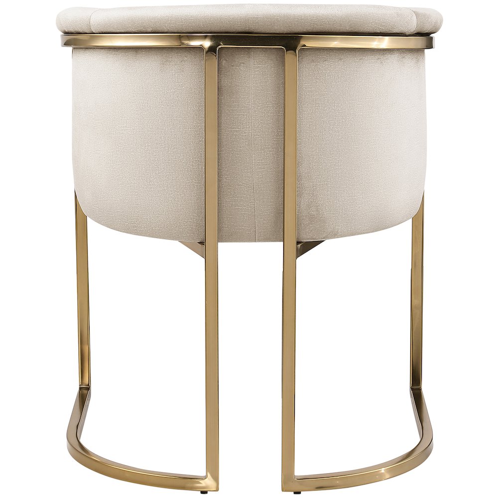 Tierra Cream Velvet Dining Chair