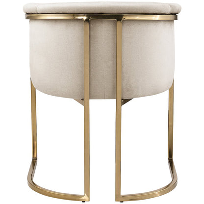 Tierra Cream Velvet Dining Chair