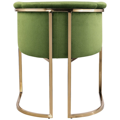Tierra Olive Velvet Dining Chair
