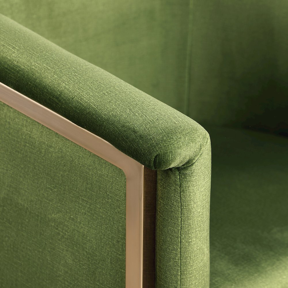 Tierra Olive Velvet Dining Chair